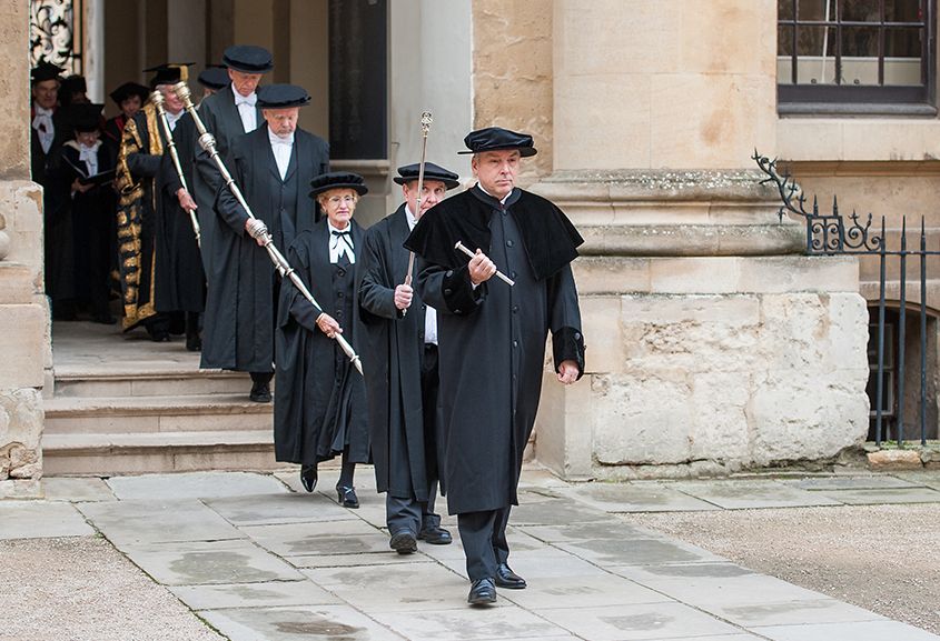 oxford university phd graduation gown